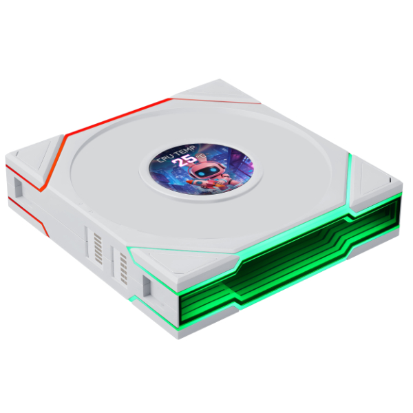 LIAN LI UNI FAN TL LCD FLEX WIRELESS 120MM*1 WHITE