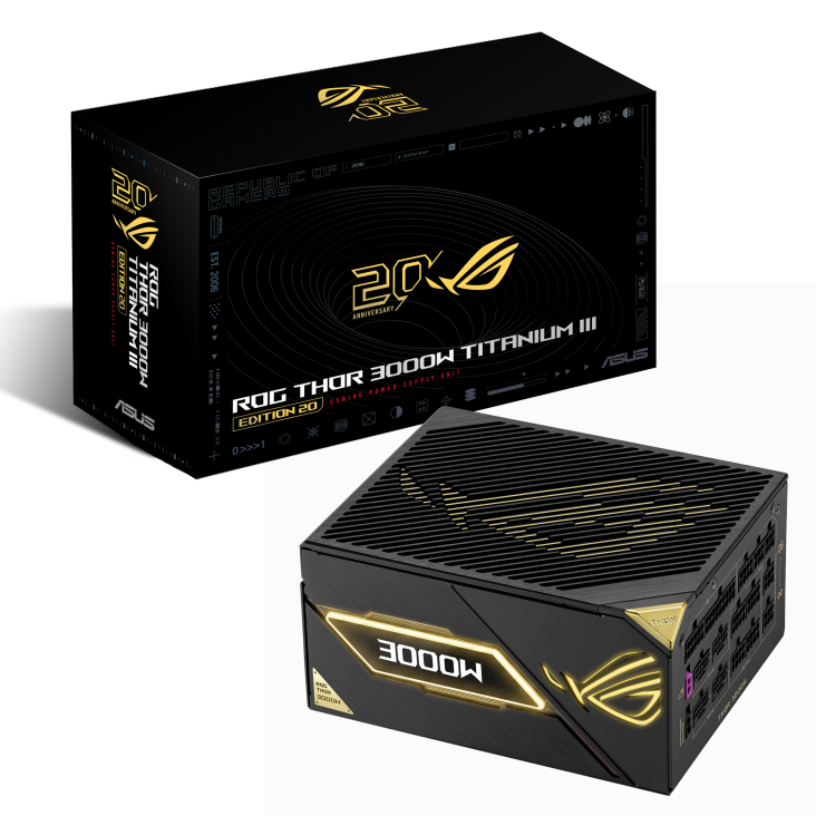 ASUS ROG THOR 3000W TITANIUM III EDITION 20