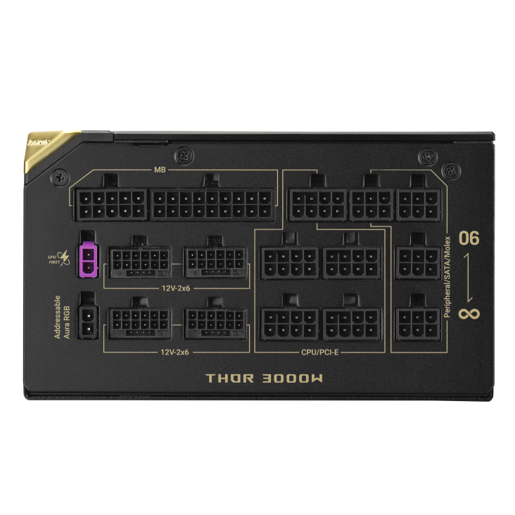 ASUS ROG THOR 3000W TITANIUM III EDITION 20 thumbnail 6