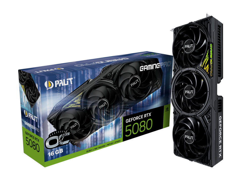 PALIT RTX5080 GAMING PRO OC 16GB GDDR7
