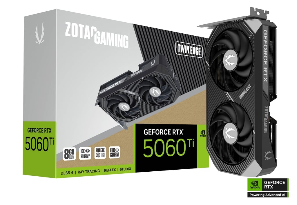 ZODIAC RTX5060TI TWIN EDGE OC 8GB GDDR7