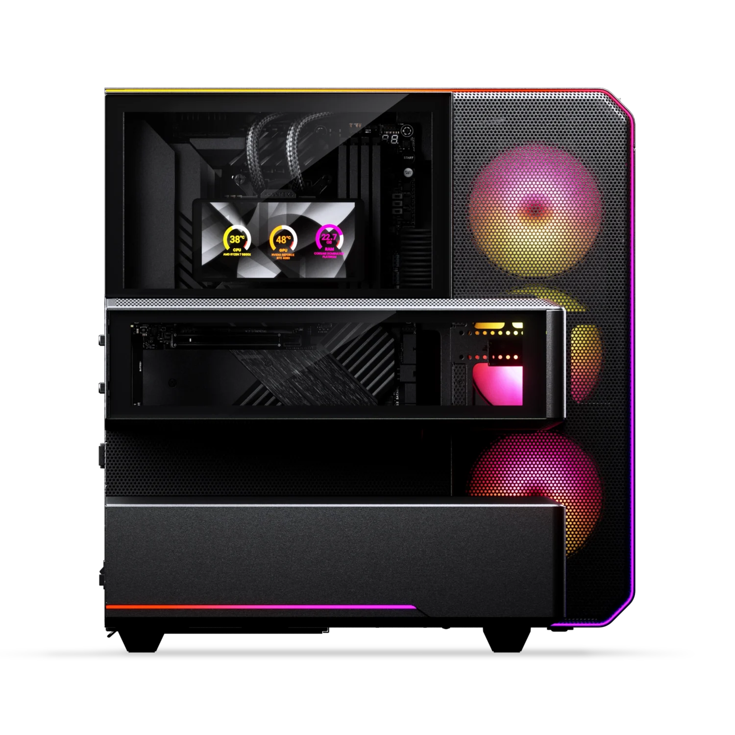PHANTEKS EX5 MAX ATX CASE BLACK thumbnail 2