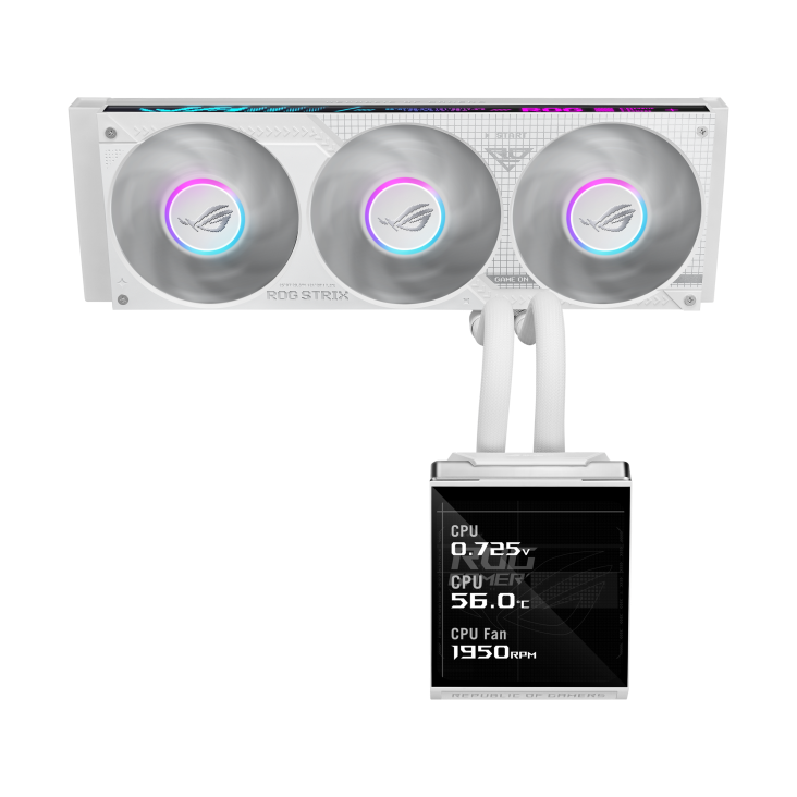 ASUS ROG STRIX SLC IV 360 ARGB LCD WHITE thumbnail 2