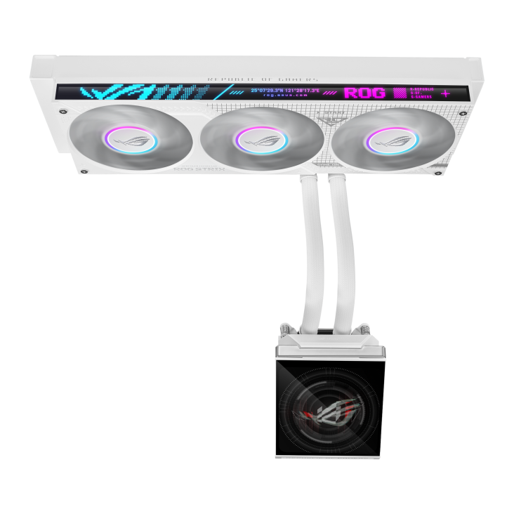 ASUS ROG STRIX SLC IV 360 ARGB LCD WHITE thumbnail 3