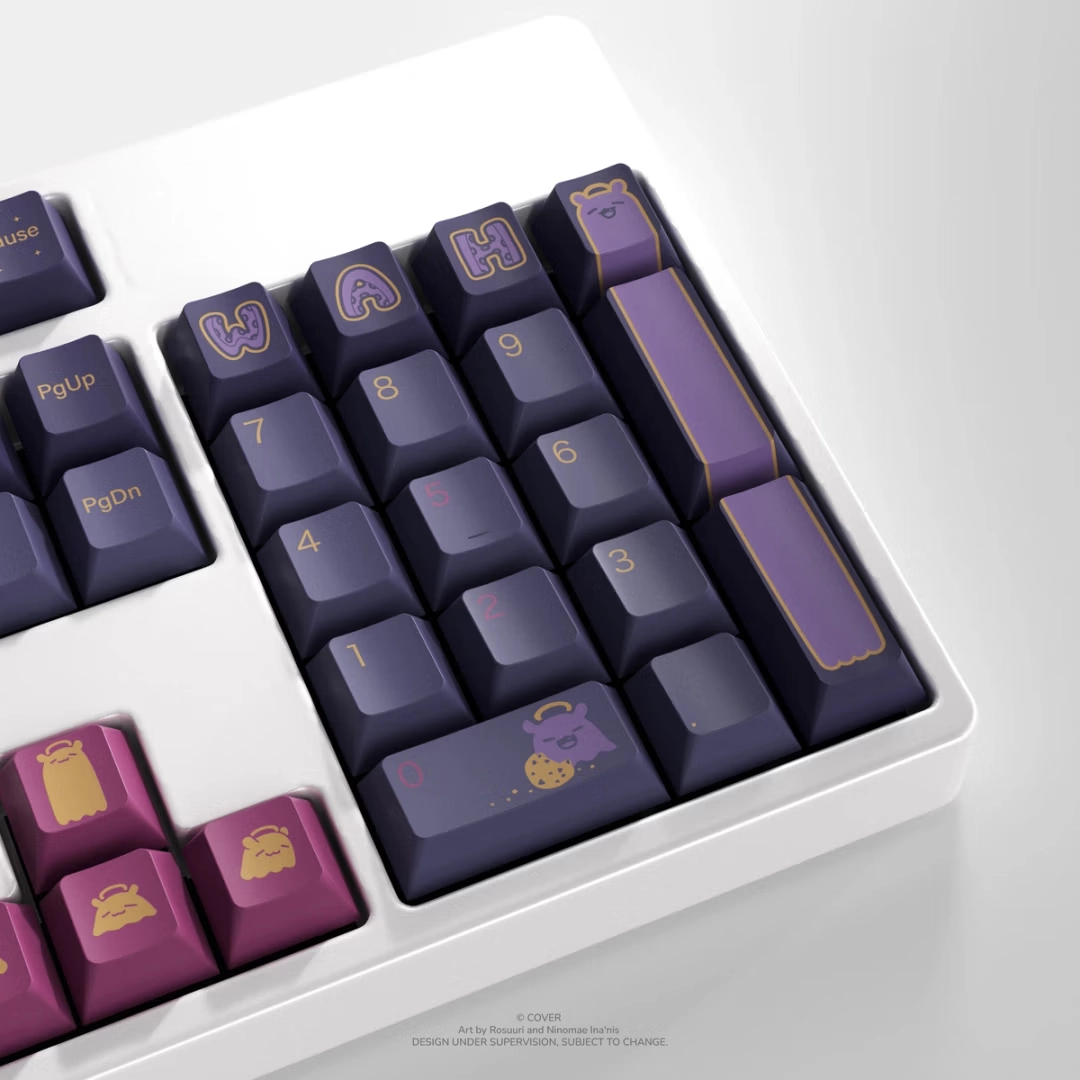HYTE Ninomae Ina'nis Keycap Set and Desk Pad Bundle【預計2026年Q4到貨】 thumbnail 8