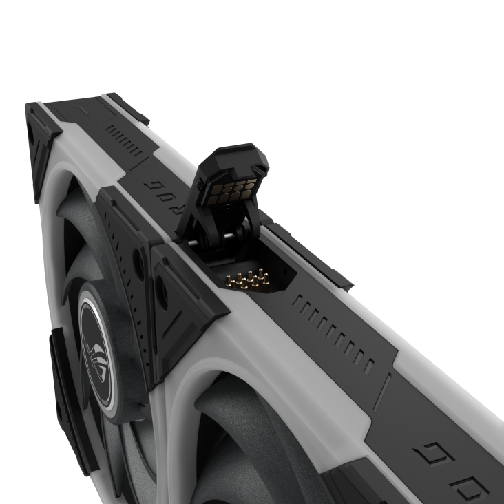 ASUS ROG EURUX GR120 FAN ARGB REVERSE BLACK thumbnail 15