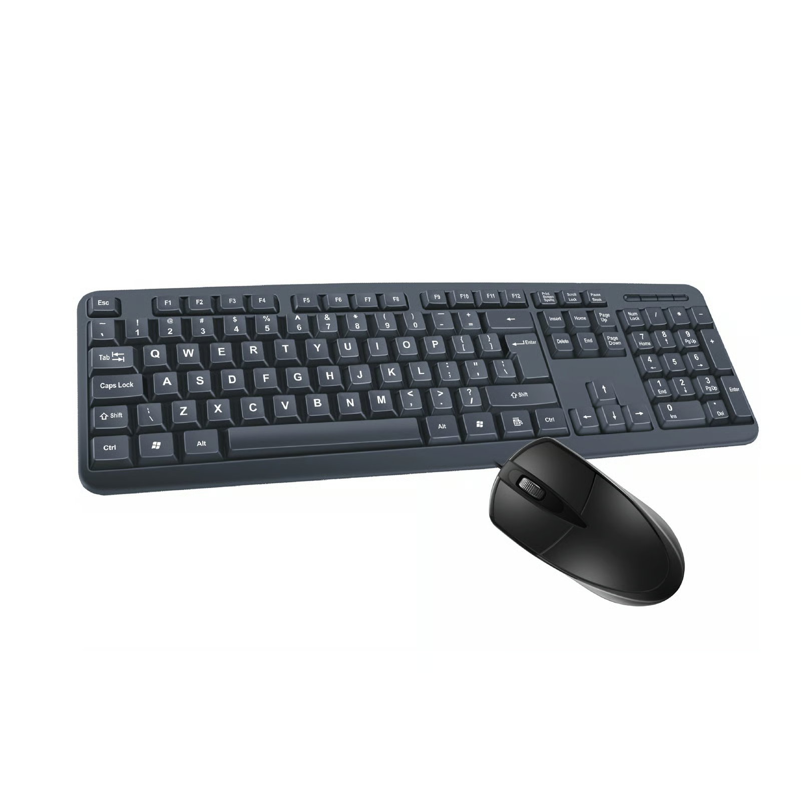 VEN-DENS MK001 FULL SIZE WIRED COMBO KEYBOARD (BLACK)