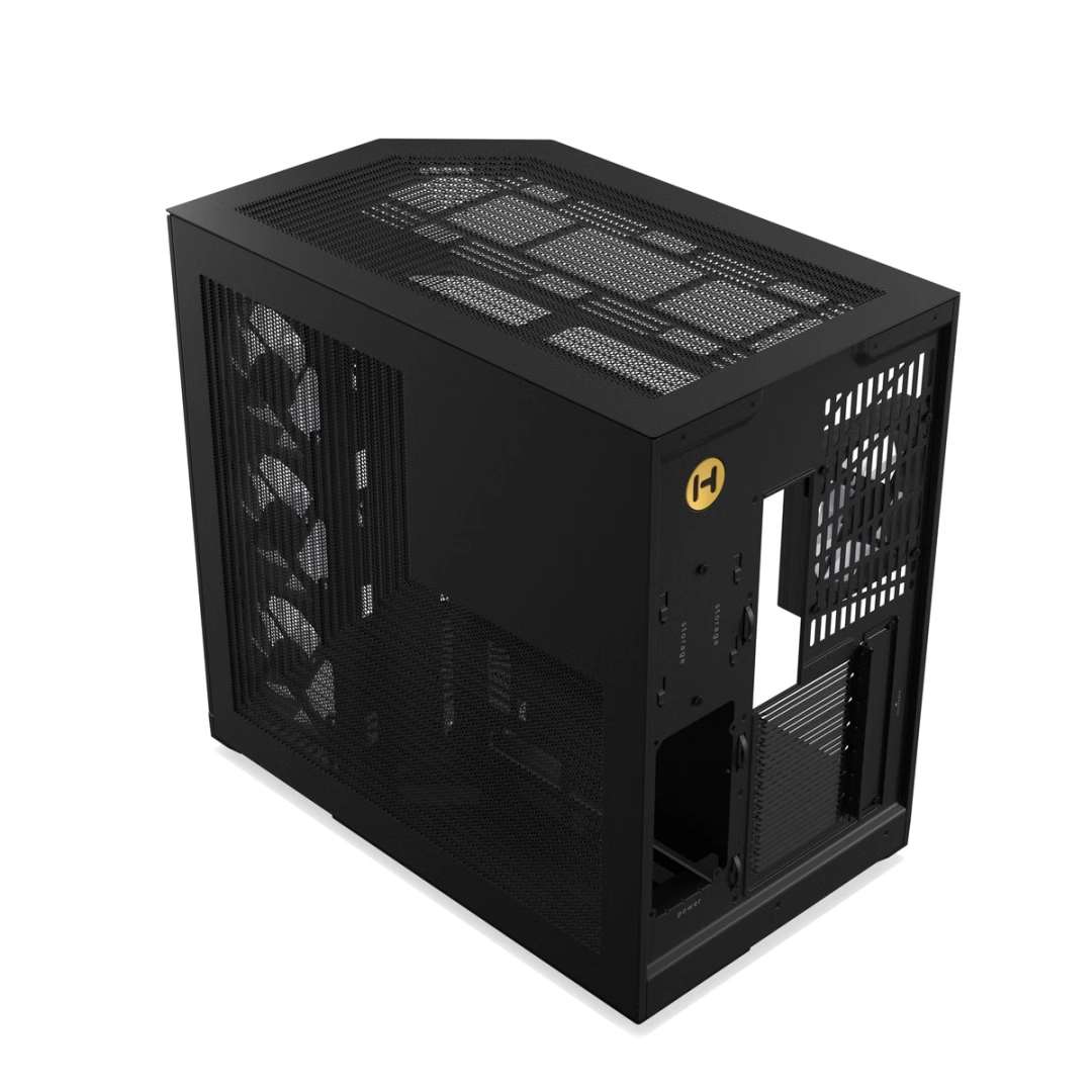 HYTE Y50 RGB ATX CASE PITCH BLACK thumbnail 14
