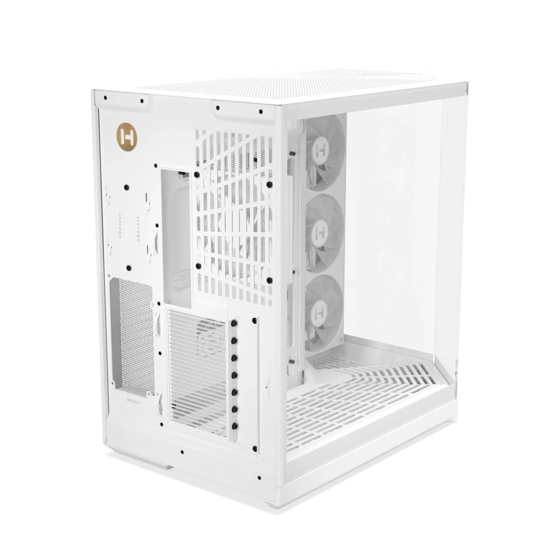 HYTE Y50 RGB ATX CASE SNOW WHITE thumbnail 14