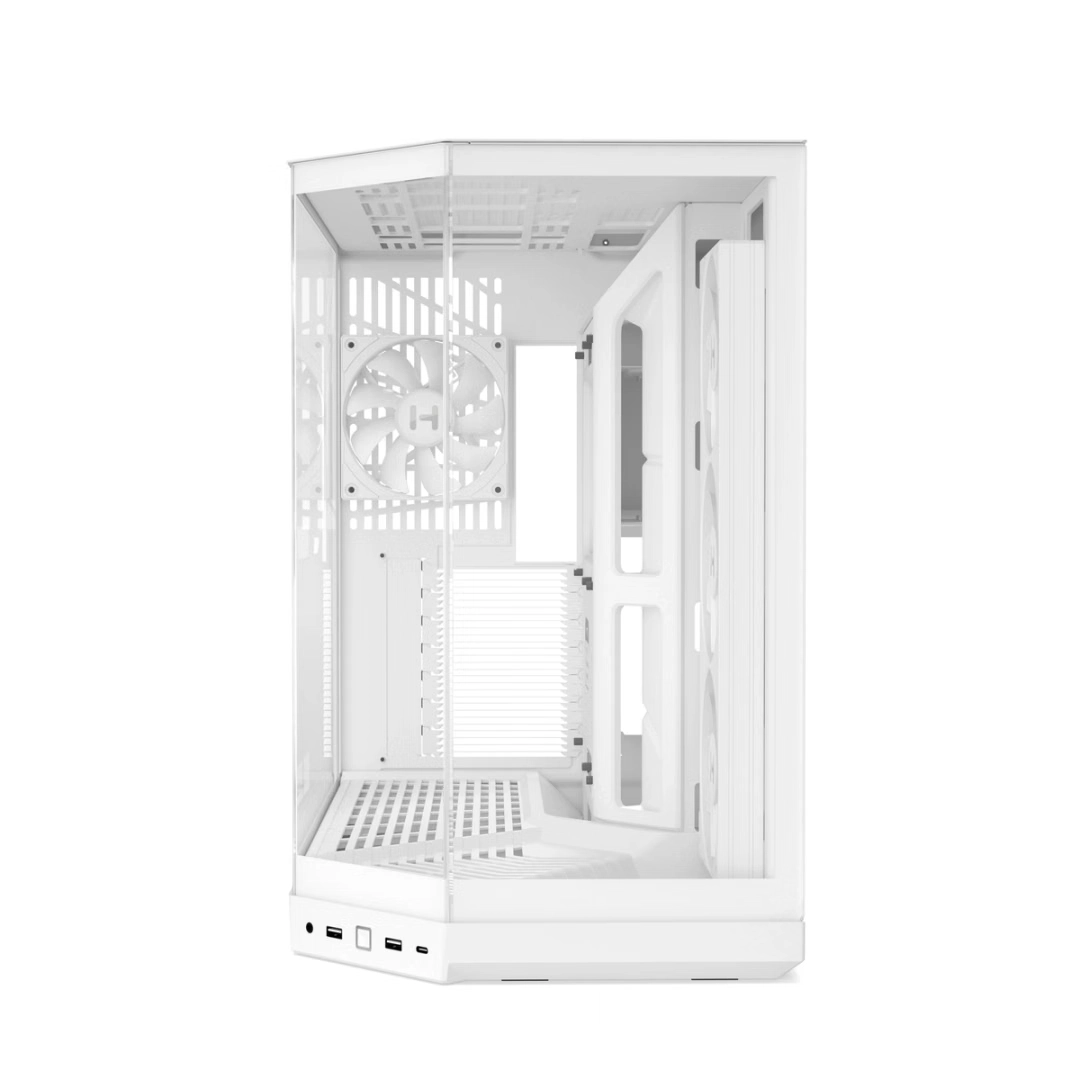 HYTE Y50 RGB ATX CASE SNOW WHITE thumbnail 12