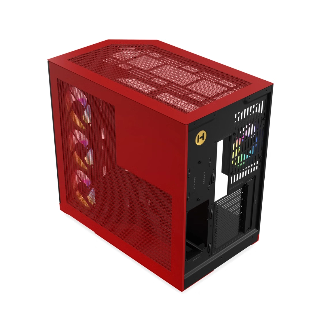 HYTE Y50 RGB ATX CASE BLACK CHERRY thumbnail 6
