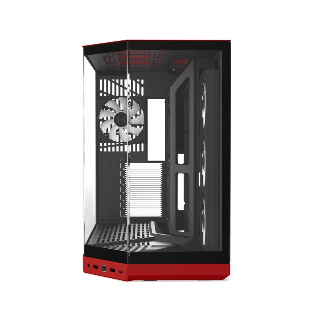 HYTE Y50 RGB ATX CASE BLACK CHERRY thumbnail 11