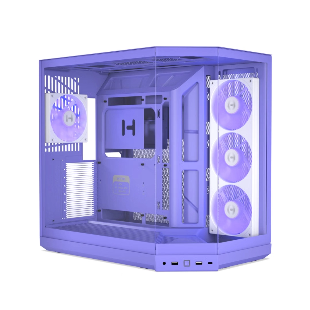 HYTE Y50 RGB ATX CASE TARO MILK