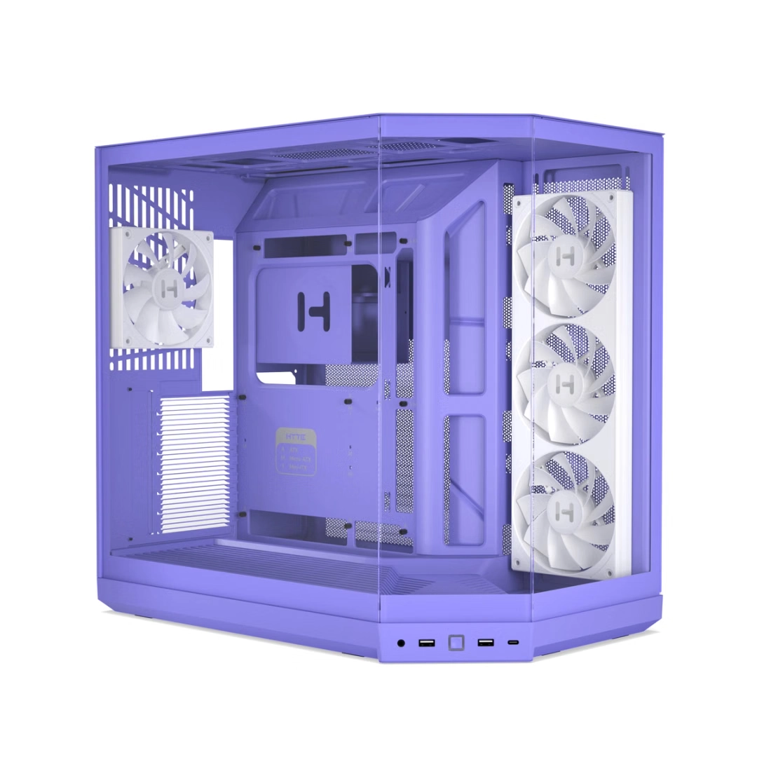 HYTE Y50 RGB ATX CASE TARO MILK thumbnail 9