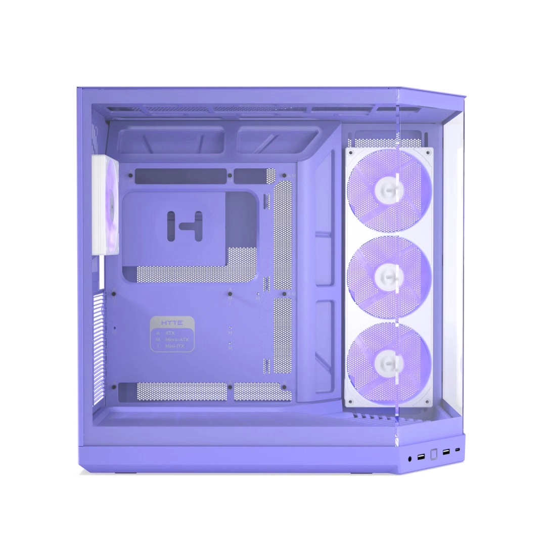 HYTE Y50 RGB ATX CASE TARO MILK thumbnail 4