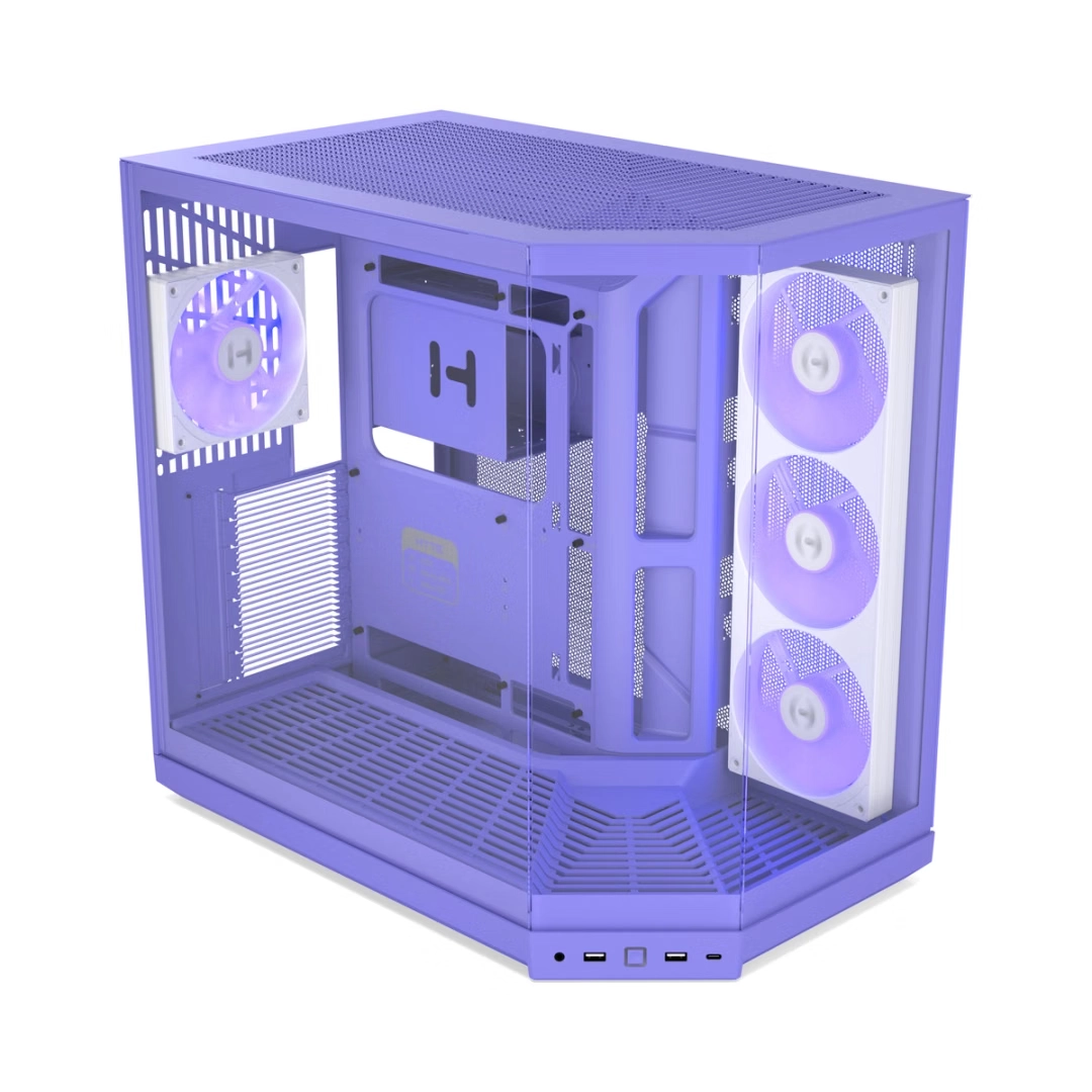 HYTE Y50 RGB ATX CASE TARO MILK thumbnail 2
