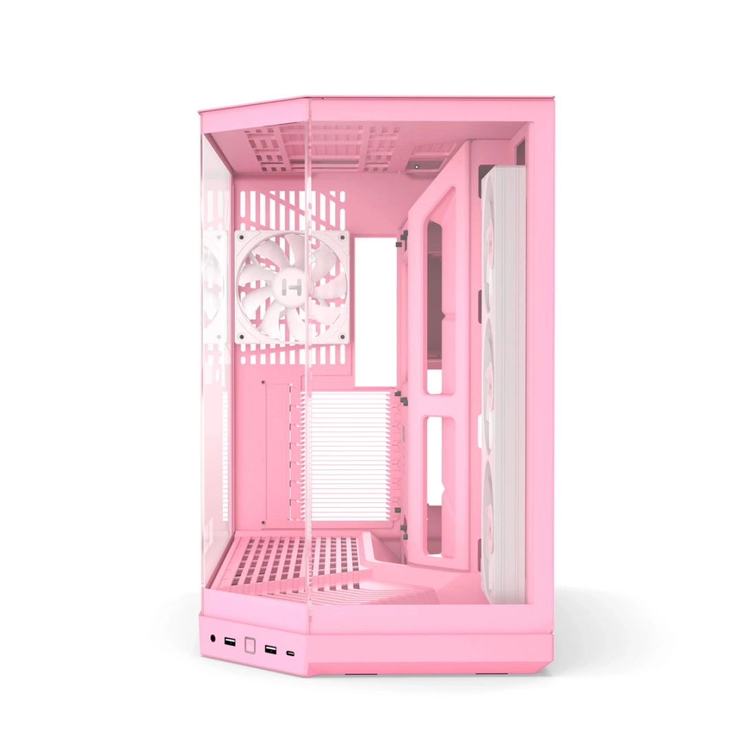 HYTE Y50 RGB ATX CASE STRAWBERRY MILK thumbnail 10