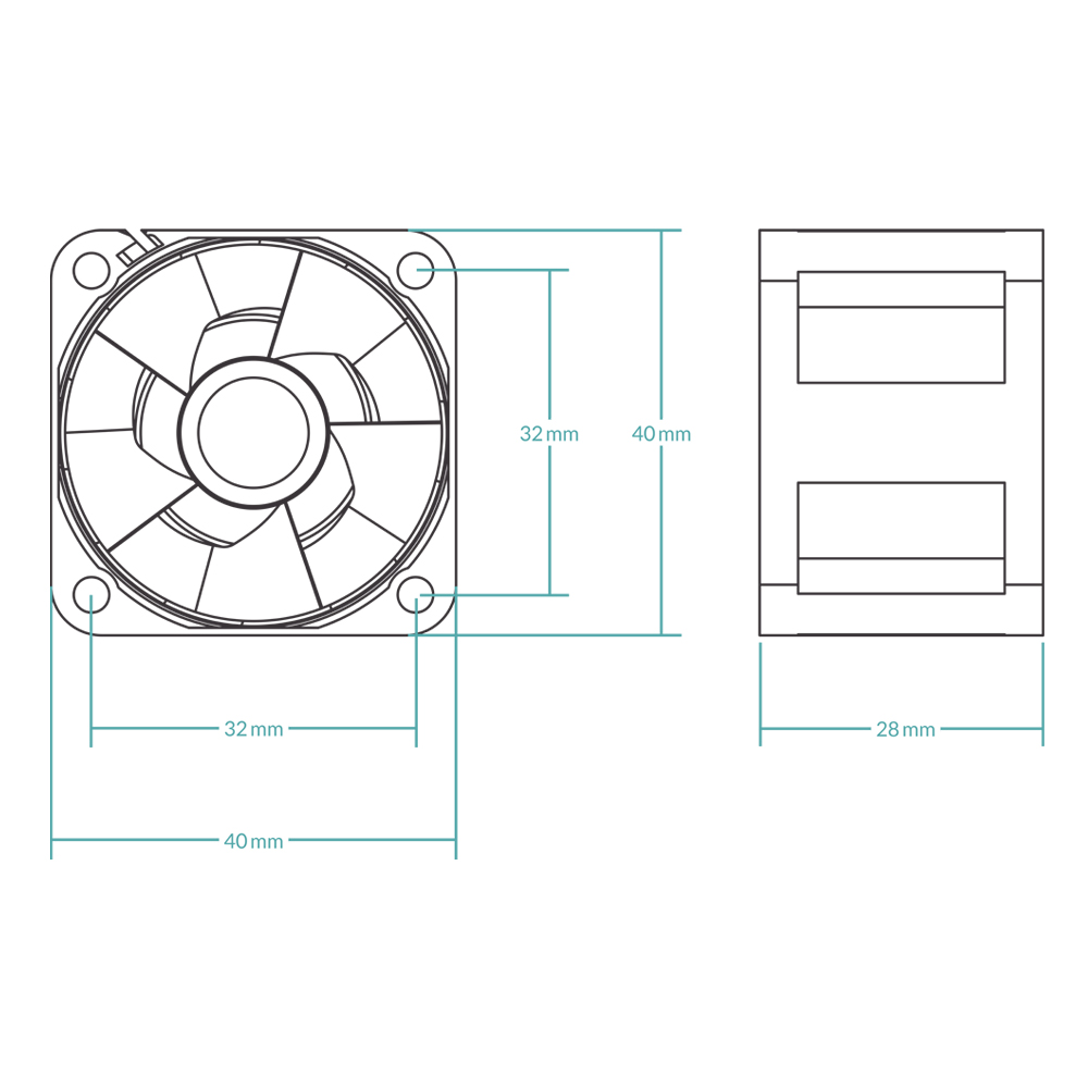 ARCTIC S4028-15K - 5 Pack 40 mm 15K RPM SERVER FAN 5 PACK thumbnail 6